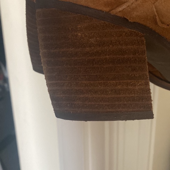 Jeffrey Campbell Favela-2 Western Mule brown woven Naturel Suede Slip On Shoe - Picture 5 of 5